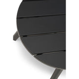 Tennessee Utesidobord Ø50 cm Orkangrå