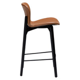 Paragon Barstol Vintage Light Brown Art.Leather, Black 68 cm