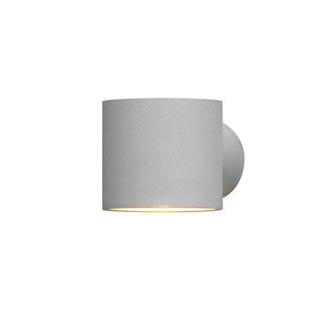 Modena G9 Rund Vägglampa Ute Grå