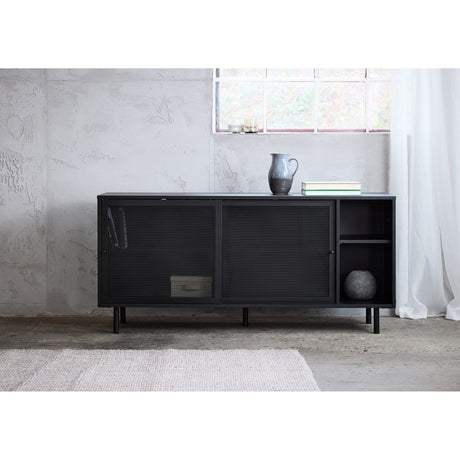 Angolo Sideboard 160 cm Svart