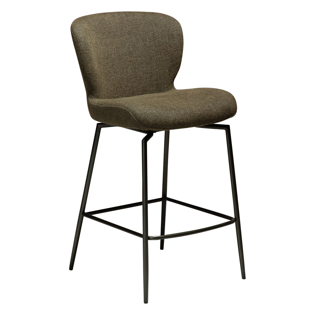 Glory Barstol Svängbar Dark Olive, Antique Brass