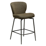 Glory Barstol Svängbar Dark Olive, Antique Brass