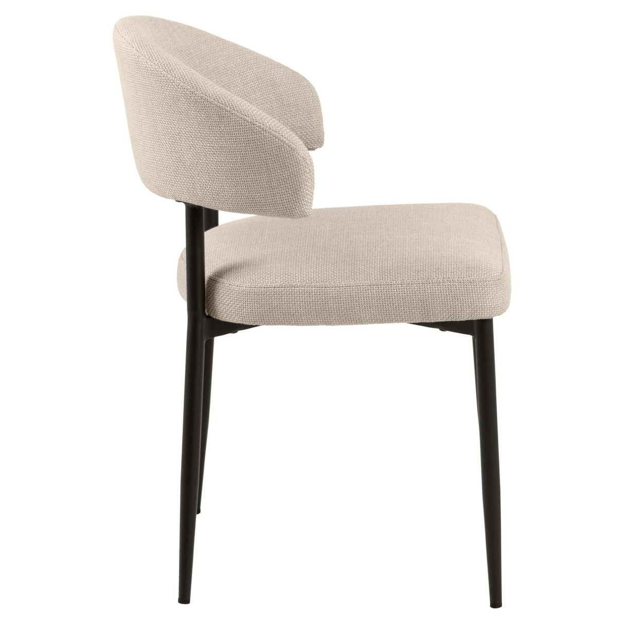 Edina Matstol Basel tyg Beige