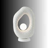 Vasli (H 50 cm) Vit Bordslampa