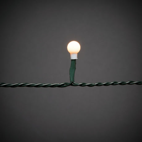 Slinga Amber LED Cherry Grön kabel Julgransbelysning 240 cm