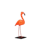 Flamingo akryl 70cm LED Ljusdekoration Ute