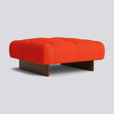 Quilton Lift 105 × 105 cm Fotpall Vidar 542, valnötsfaner med vattenbaserad lack
