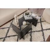 Paola Soffbord Wood Black