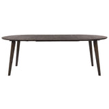 Sagene Matbord Brunlackad Ek, 110 cm