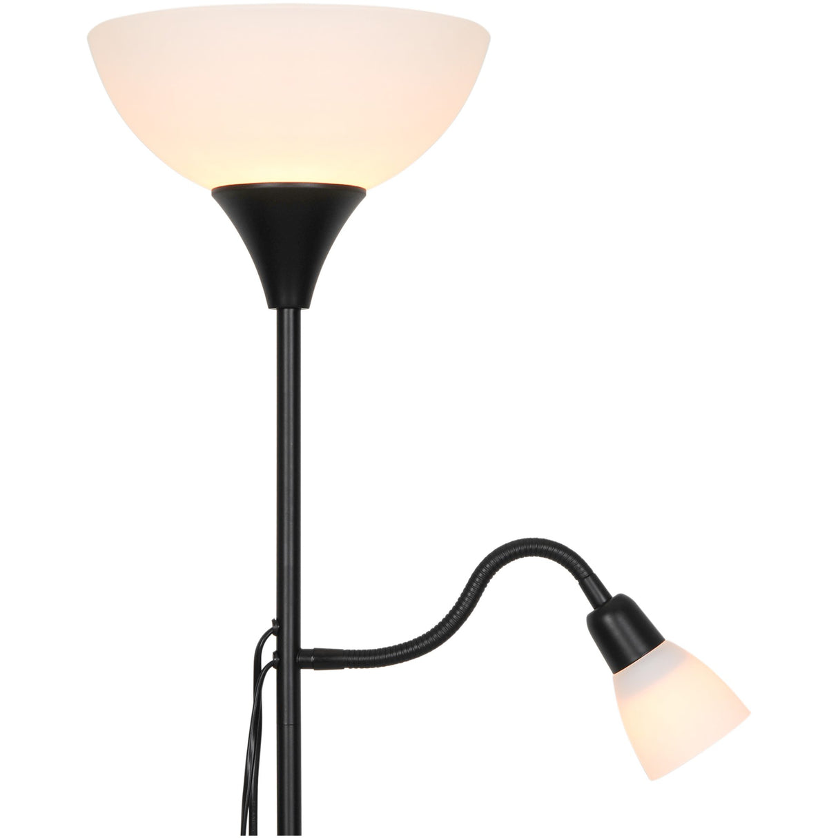 Lauria Svart Golvlampa