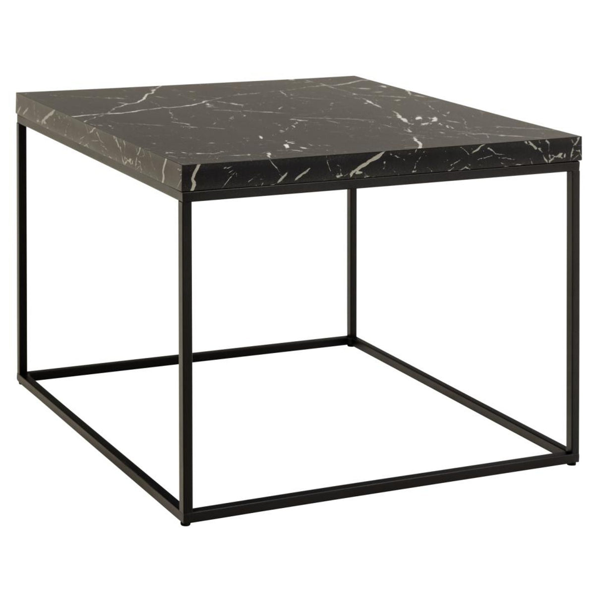 Barossa Soffbord 45x60x60 cm Svart Marquina