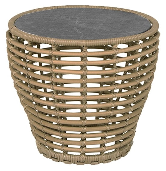 Basket Soffbord 50 cm Natural