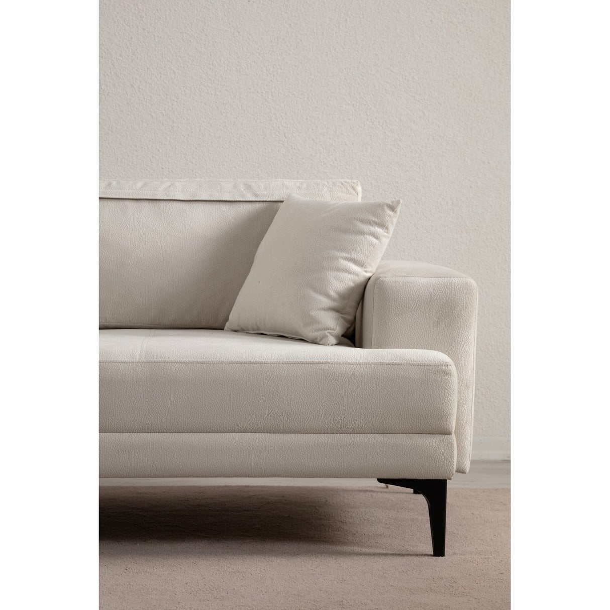 Harare 3-sits (234 x 100 x 78 cm) 3-sitssoffa Ecru