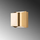 Nouakchott (15 x 11 cm) Guld Vägglampa