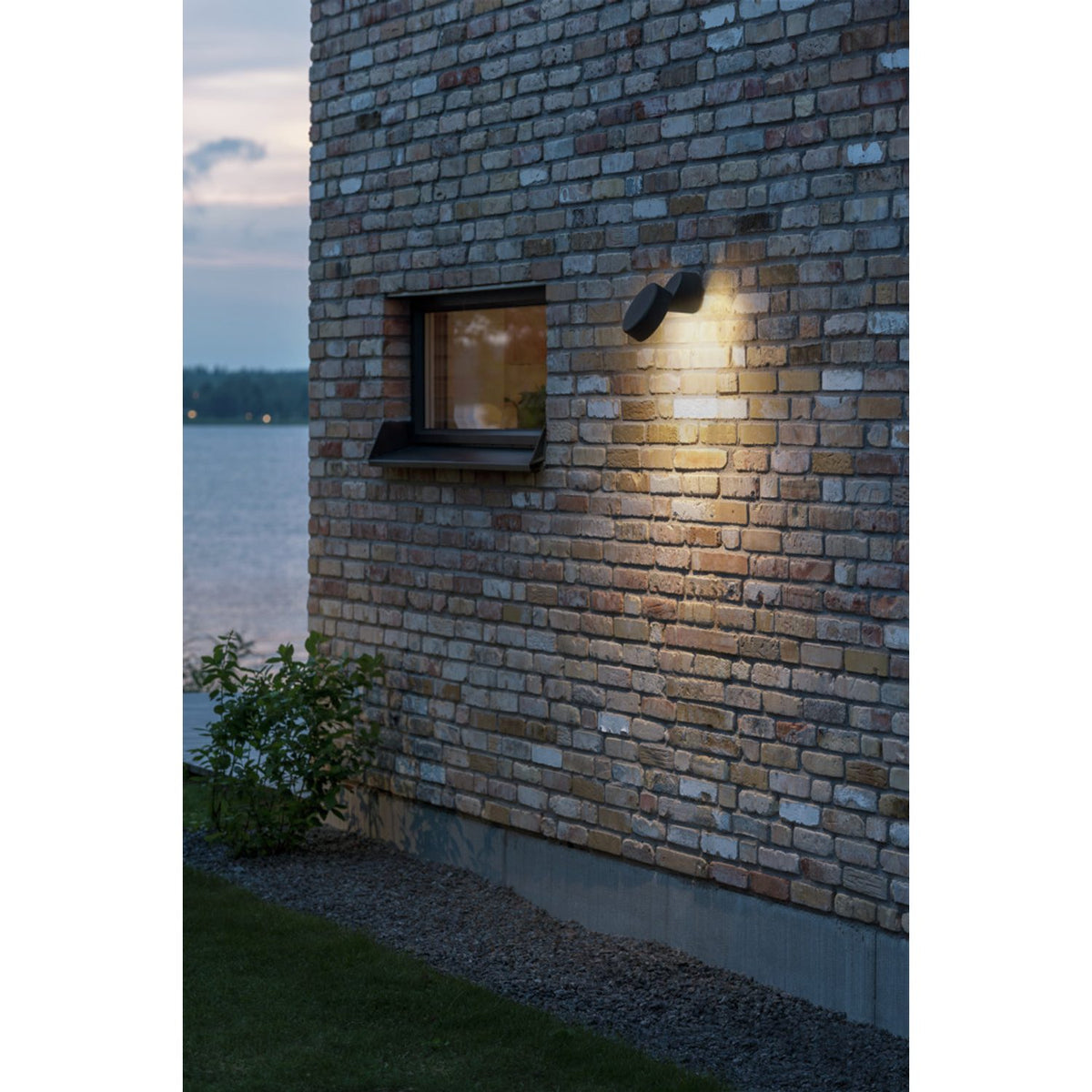 Vicenza HP-LED 4W Svart Vägglampa Ute