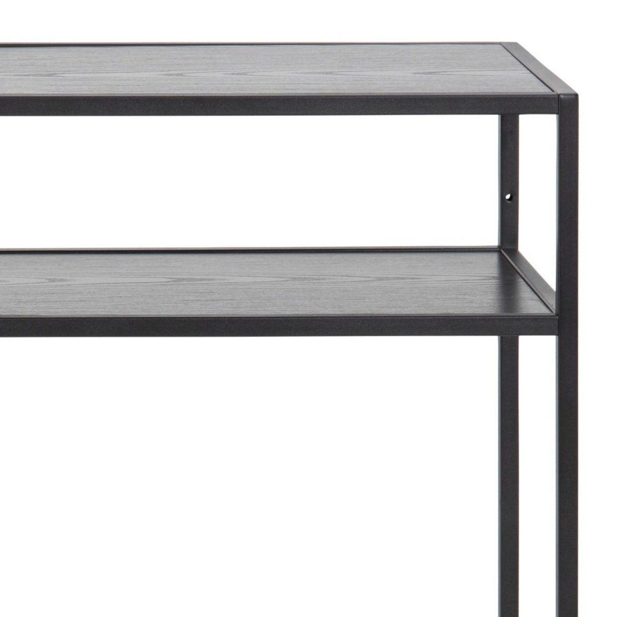 Seaford Konsolbord 79x120x35 cm Svart aska