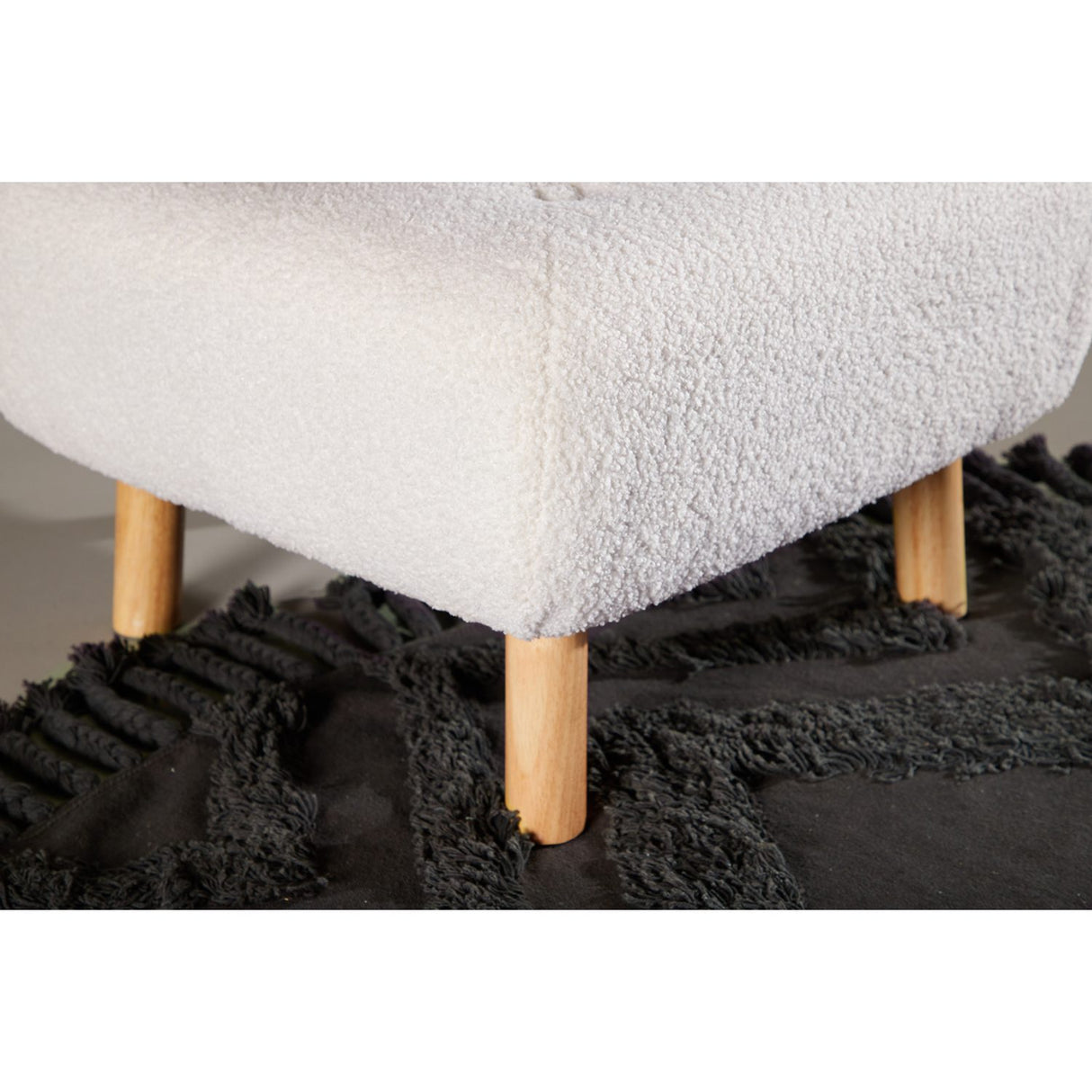 Salina Ottoman Vit, 60 x 60 x 28