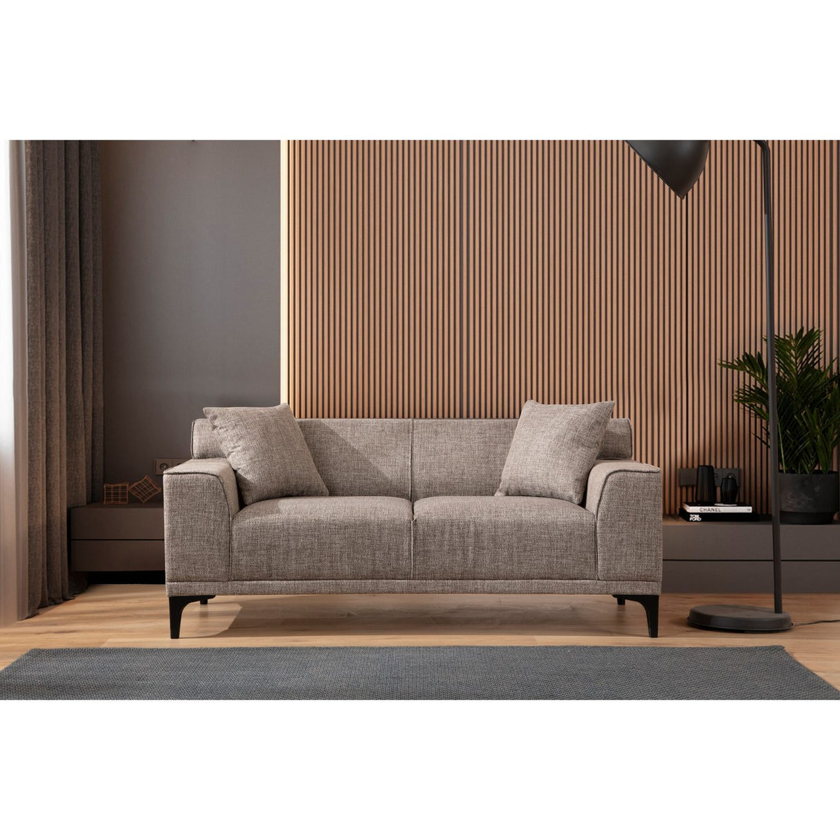 Split 2 (165 x 87 x 86 cm) 2-sitssoffa Fawn
