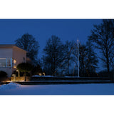 Flaggstång LED 5x100 Moulded Ljusslinga Ute Amber
