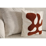 Accra 3-sits (228 x 88 x 75 cm) Creme 3-sits bäddsoffa