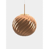 Whirl Pendellampa Copper, 45 cm