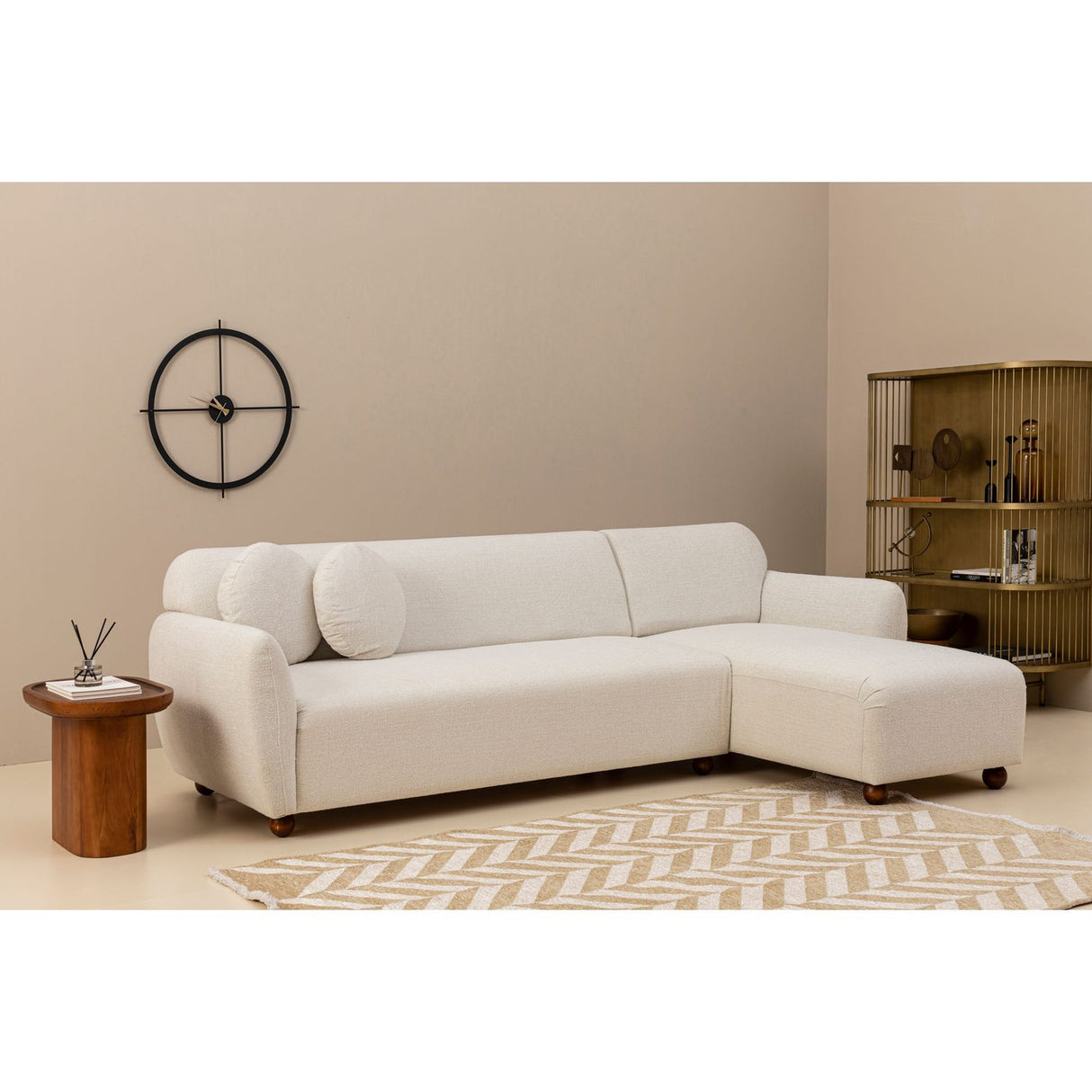 Eddy Corner (162-273 x 93 x 86 cm) Hörnsoffa Höger