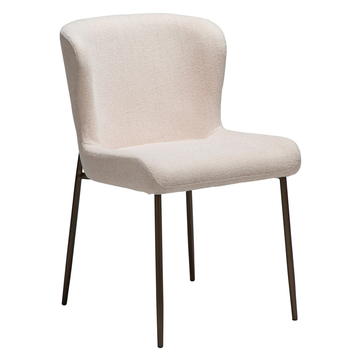 Glam Stol Creole Pink, Antique Brass