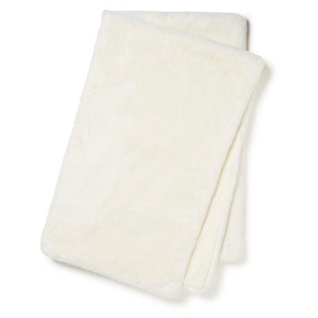 Fluffy Pläd Ivory
