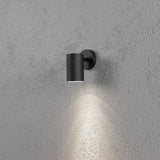 Modena Stor GU10 Ned Vägglampa Ute Svart