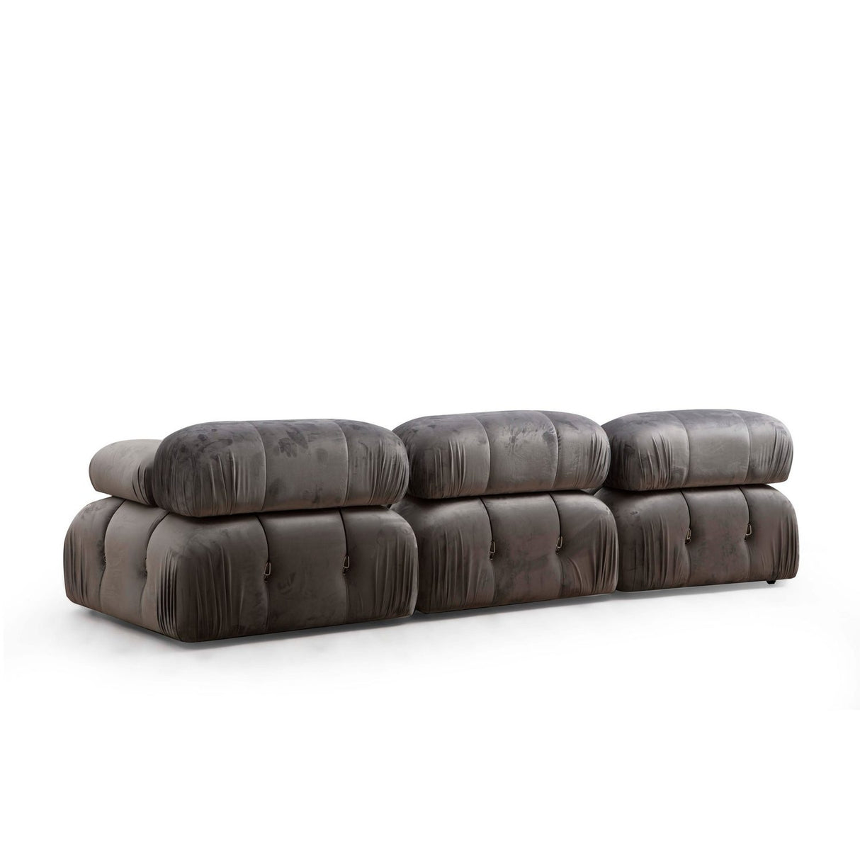 Quito 3-sits (288 x 95 x 75 cm) 3-sitssoffa Grå