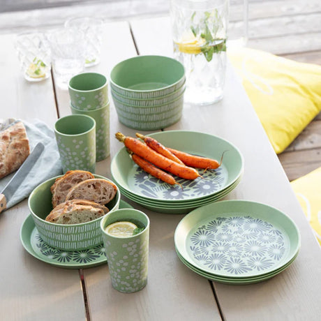 Blomster 16 delar nature leaf Servis Green