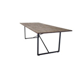 Padang Rektangulärt matbord Natur, 76 x 250 x 100