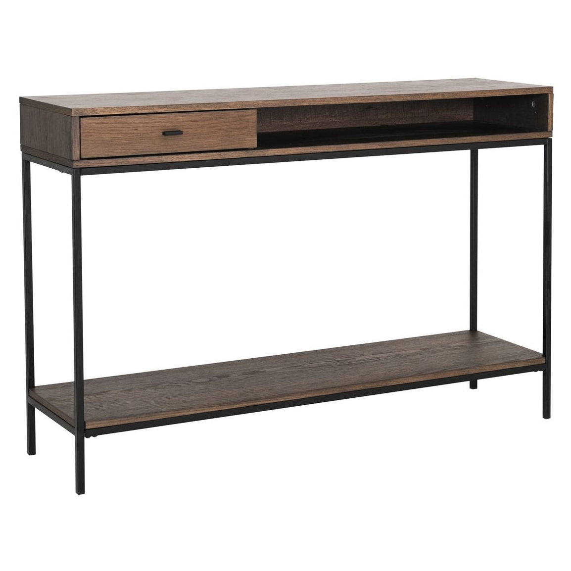 Regal Konsollbord Brunlackad Ekfaner