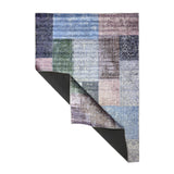 Siv patchworkmatta 160x230 cm Pastell