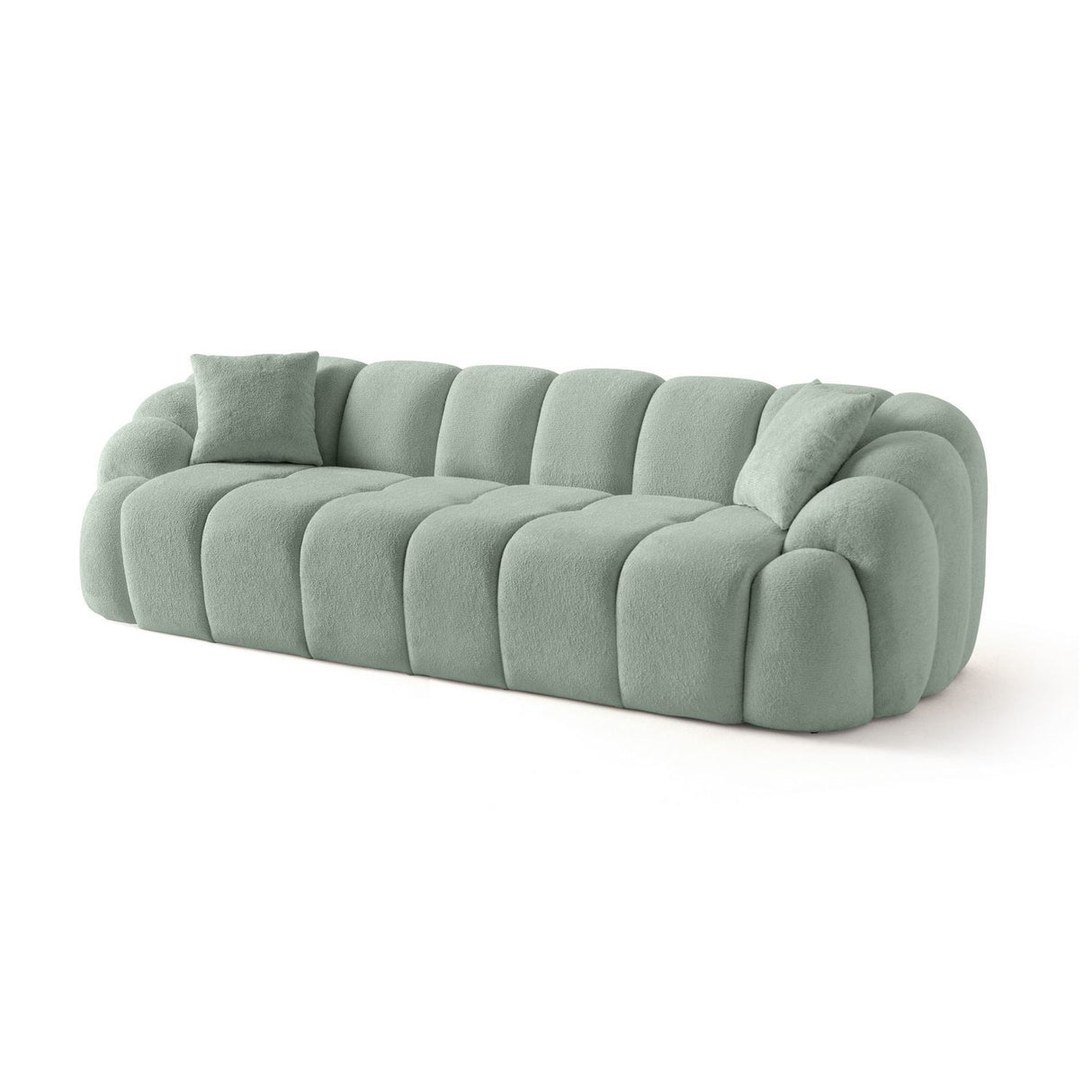 Octavio (268 x 70 x 80 cm) 4-sits soffa Turkos