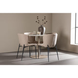 Lycke, Modesto Rund matgrupp Beige,Svart, Beige, ⌀110