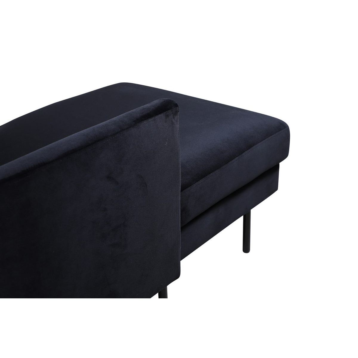 Zoom Schäslongsoffa Svart