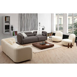 Victoria Bouclette (190 x 74 x 90 cm) Creme 2-sitssoffa