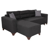 Dakar Bäddsoffa med divan Antracit