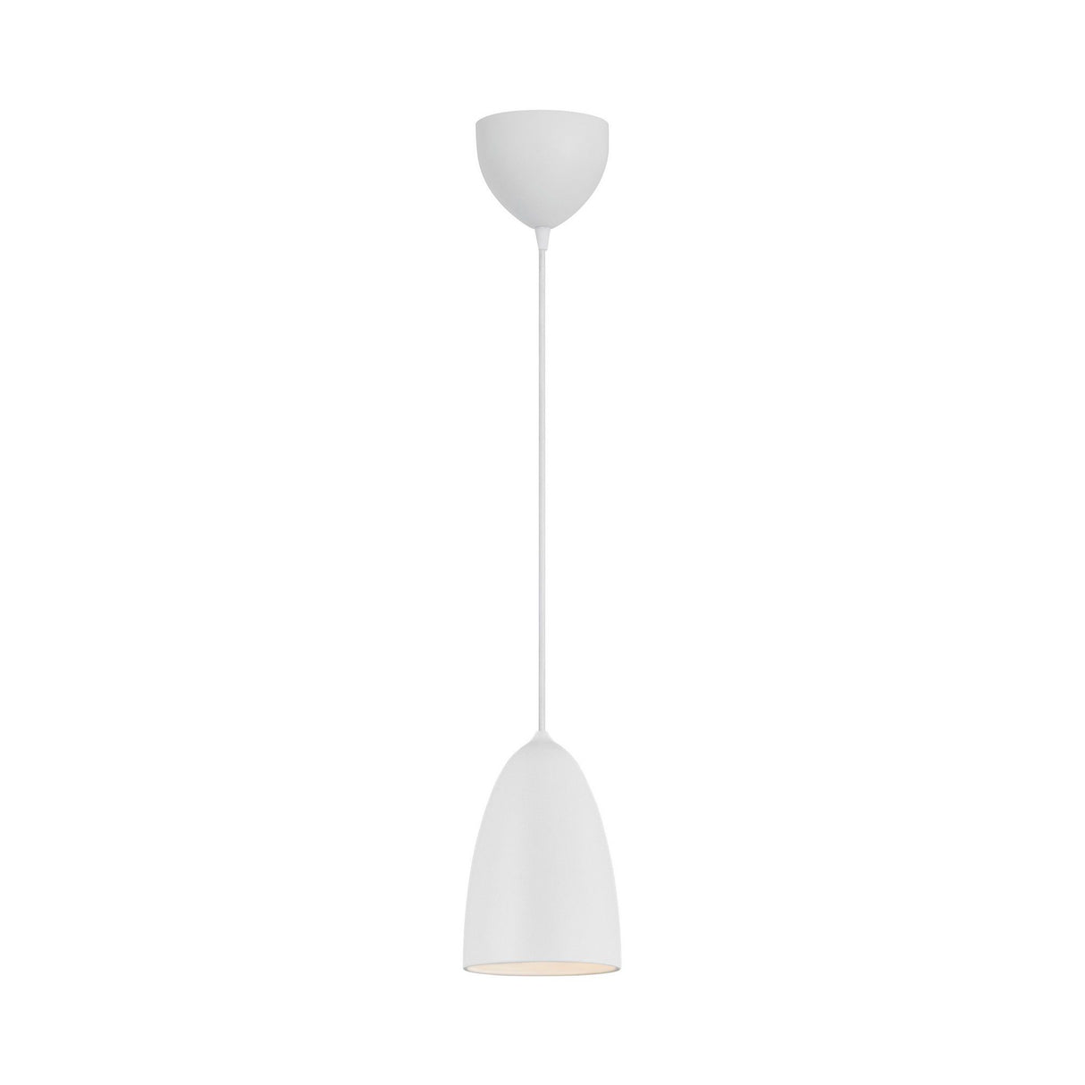 Nexus Taklampa 10 cm, Vit/Telegrå
