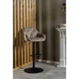 Toulon Barstol Trumpetbas Vic tyg Beige