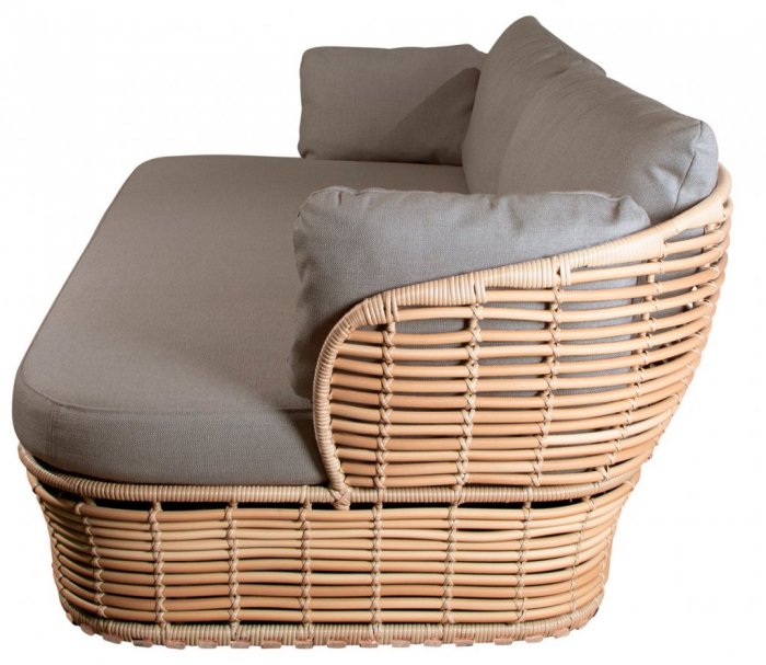 Basket Loungesoffa 2-Sits Natural