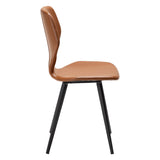 S.I.T Stol Vintage Light Brown Art.Leather, Black