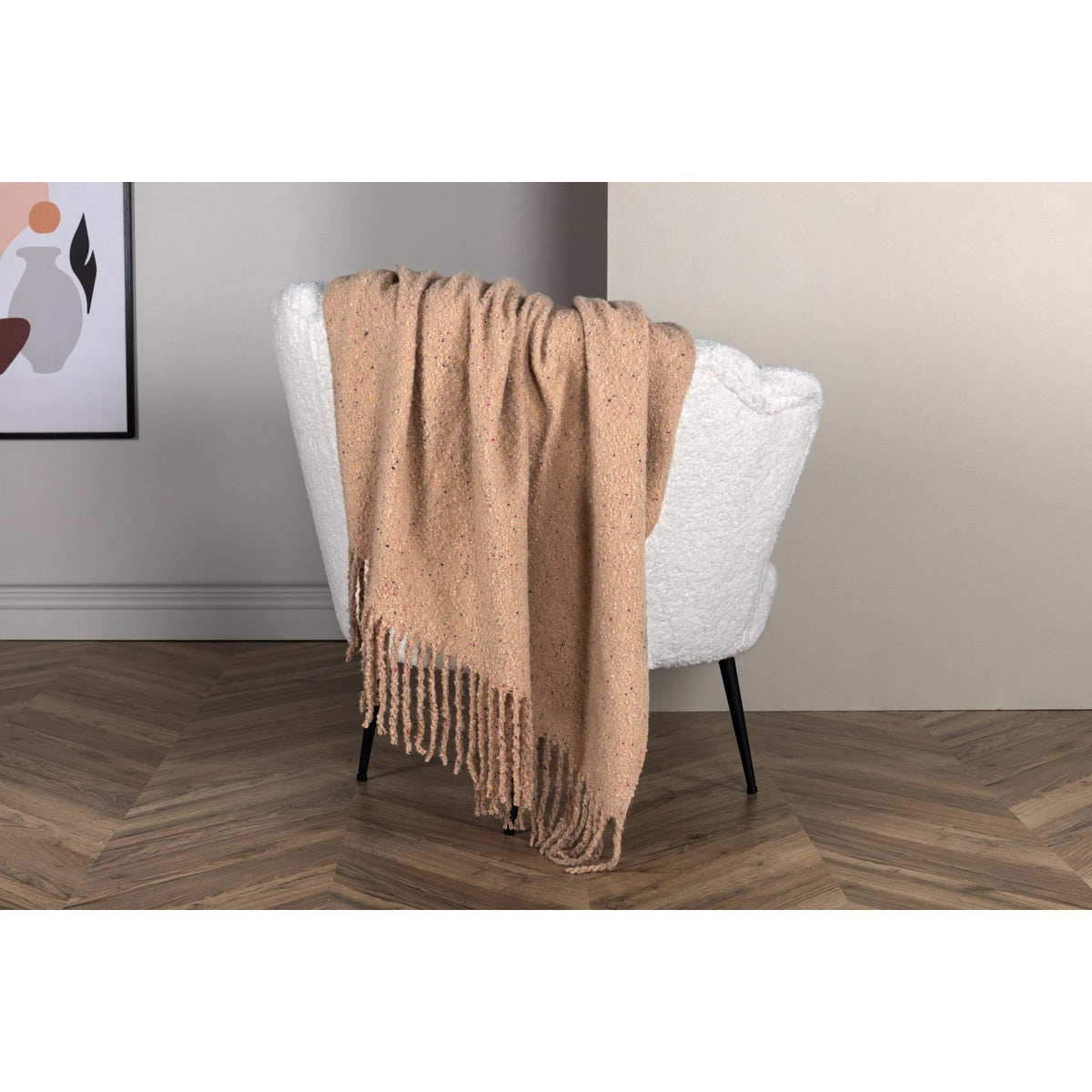 Tilly Pläd Beige