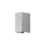 Cremona HP-LED 2x3W 17 cm Vägglampa Ute Grå