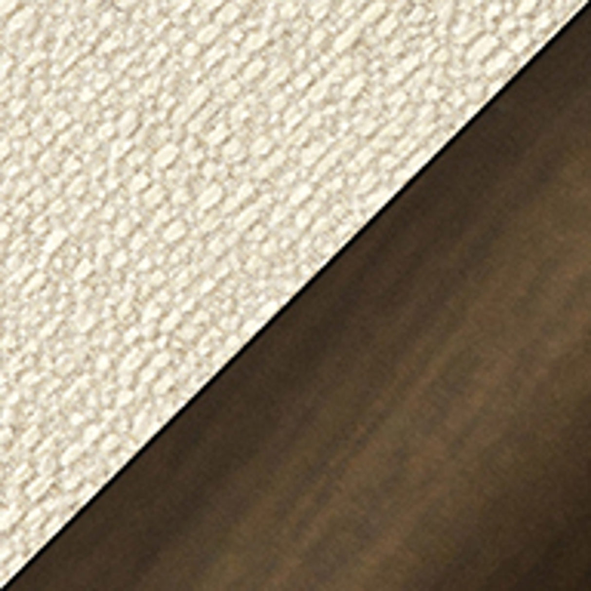 Zone Stol Simply Beige Bouclé, Antique Brass