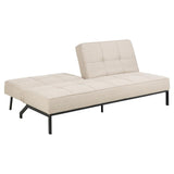 Perugia Bäddsoffa 87x198x95 cm Basel tyg Beige