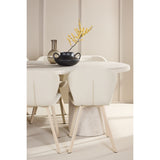 Narvik, Lilja Oval matgrupp Beige, Beige, 200 x 100