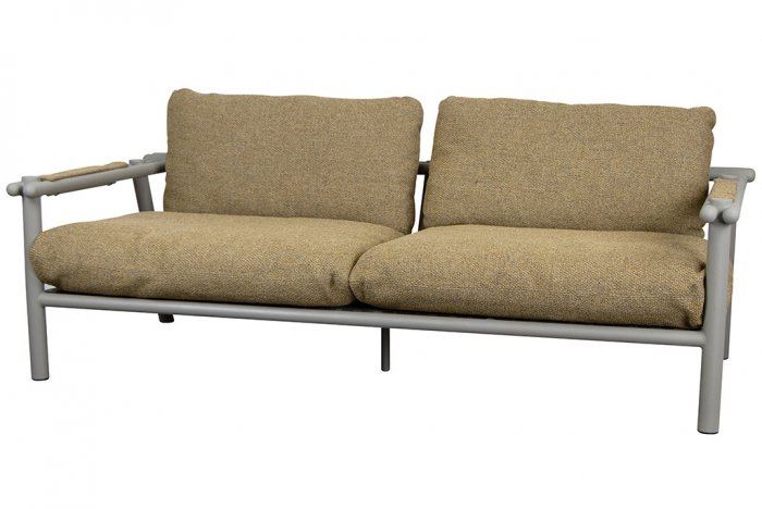 Sticks 2-sits soffa Alu Taupe