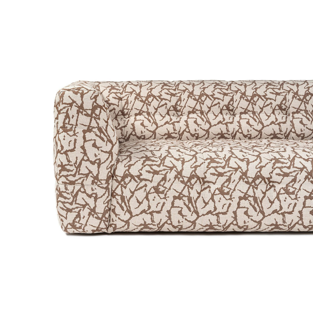 Bamako (235 x 100 x 72 cm) 3-sitssoffa Tan